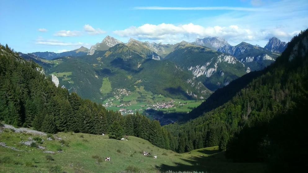 Les Sapins Blancs Appartement Vacheresse Buitenkant foto