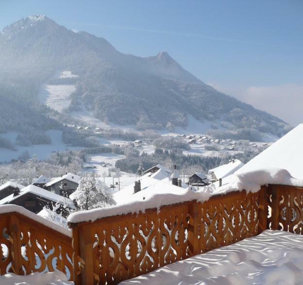 Les Sapins Blancs Appartement Vacheresse Buitenkant foto