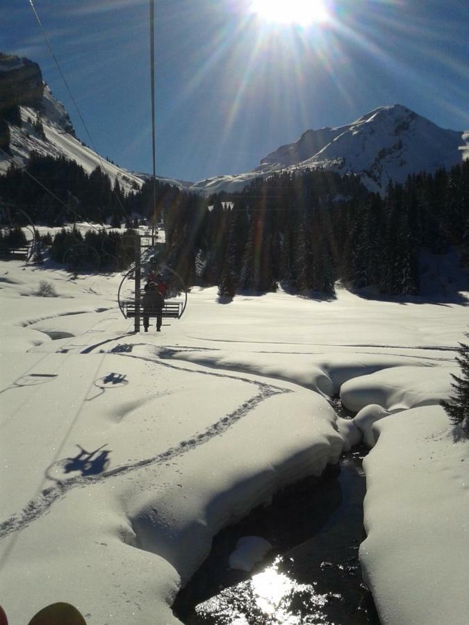 Les Sapins Blancs Appartement Vacheresse Buitenkant foto