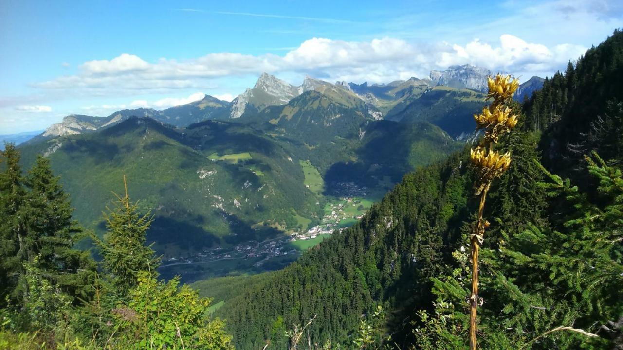 Les Sapins Blancs Appartement Vacheresse Buitenkant foto