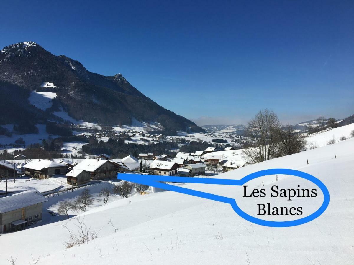 Les Sapins Blancs Appartement Vacheresse Buitenkant foto