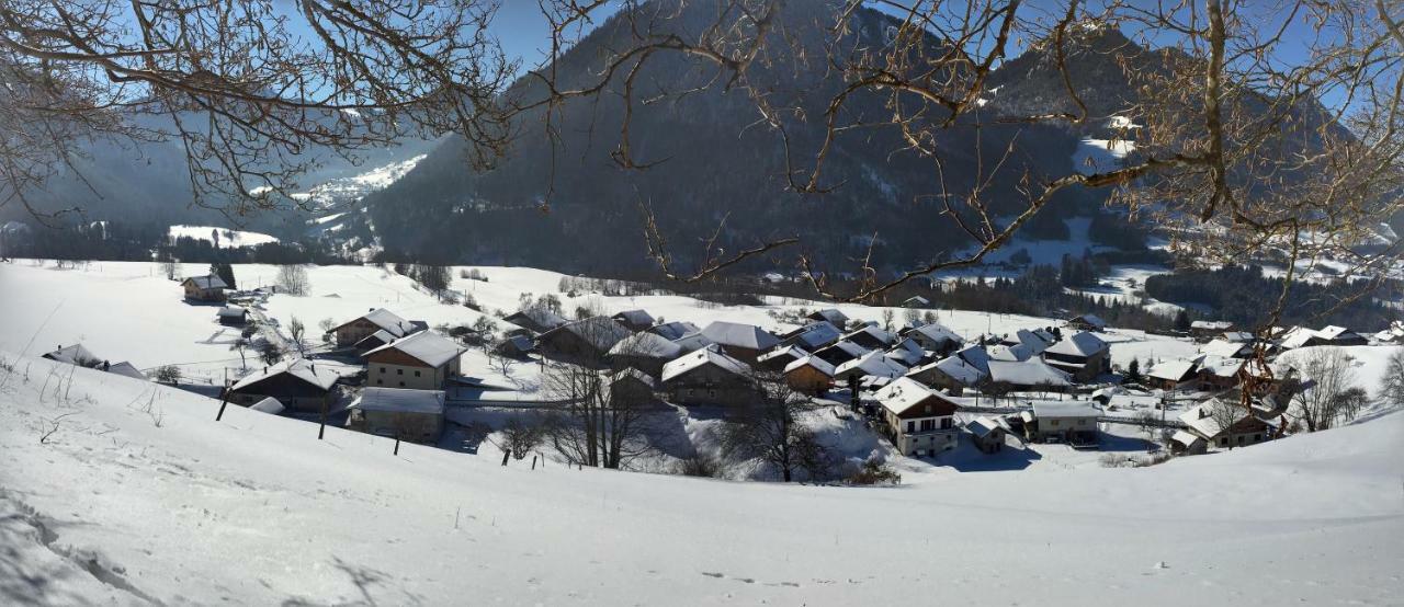 Les Sapins Blancs Appartement Vacheresse Buitenkant foto